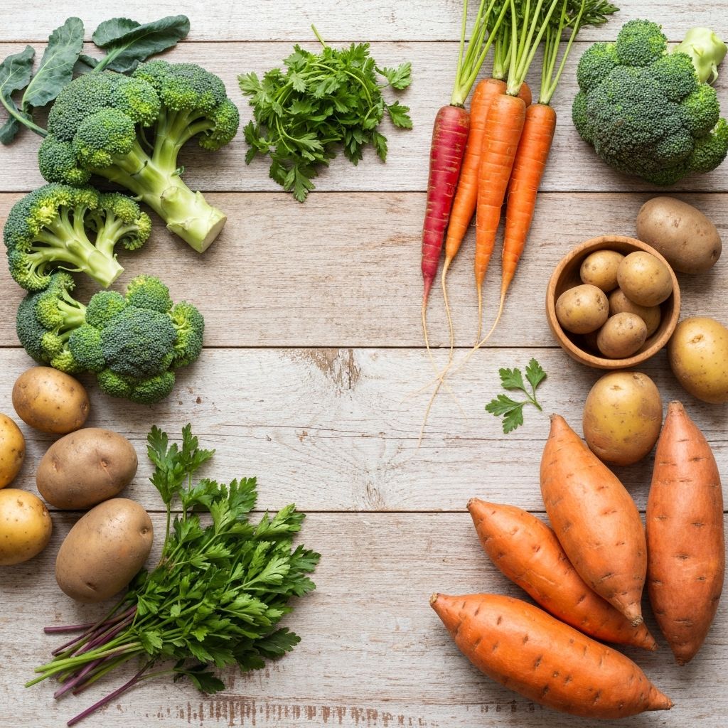 Natürliche Lebensmittel und Zutaten